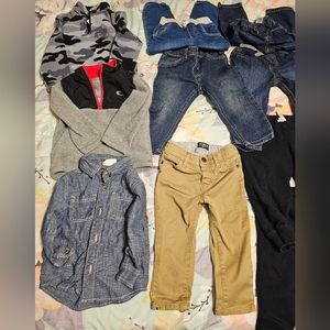 34 piece lot of 18 month old boy's clothes